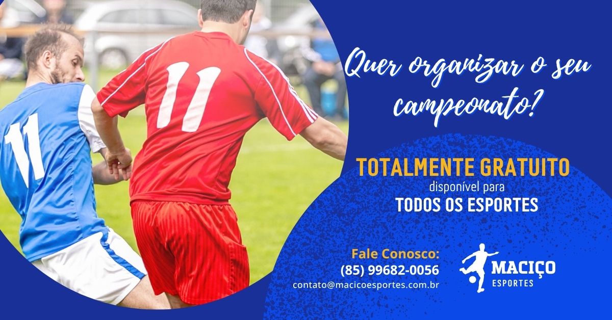 🏆 Plataforma Gratuita para Gestão de Campeonatos no Maciço de Baturité!