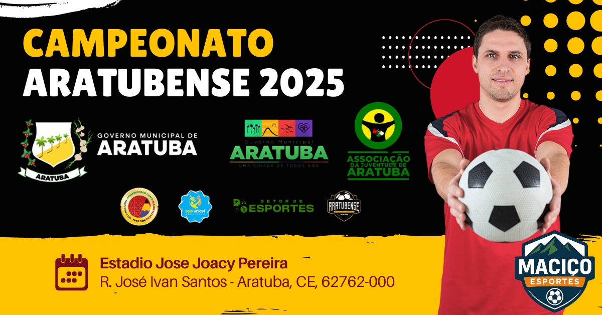 Campeonato Aratubense 2025 - 1 e 2 Divisão