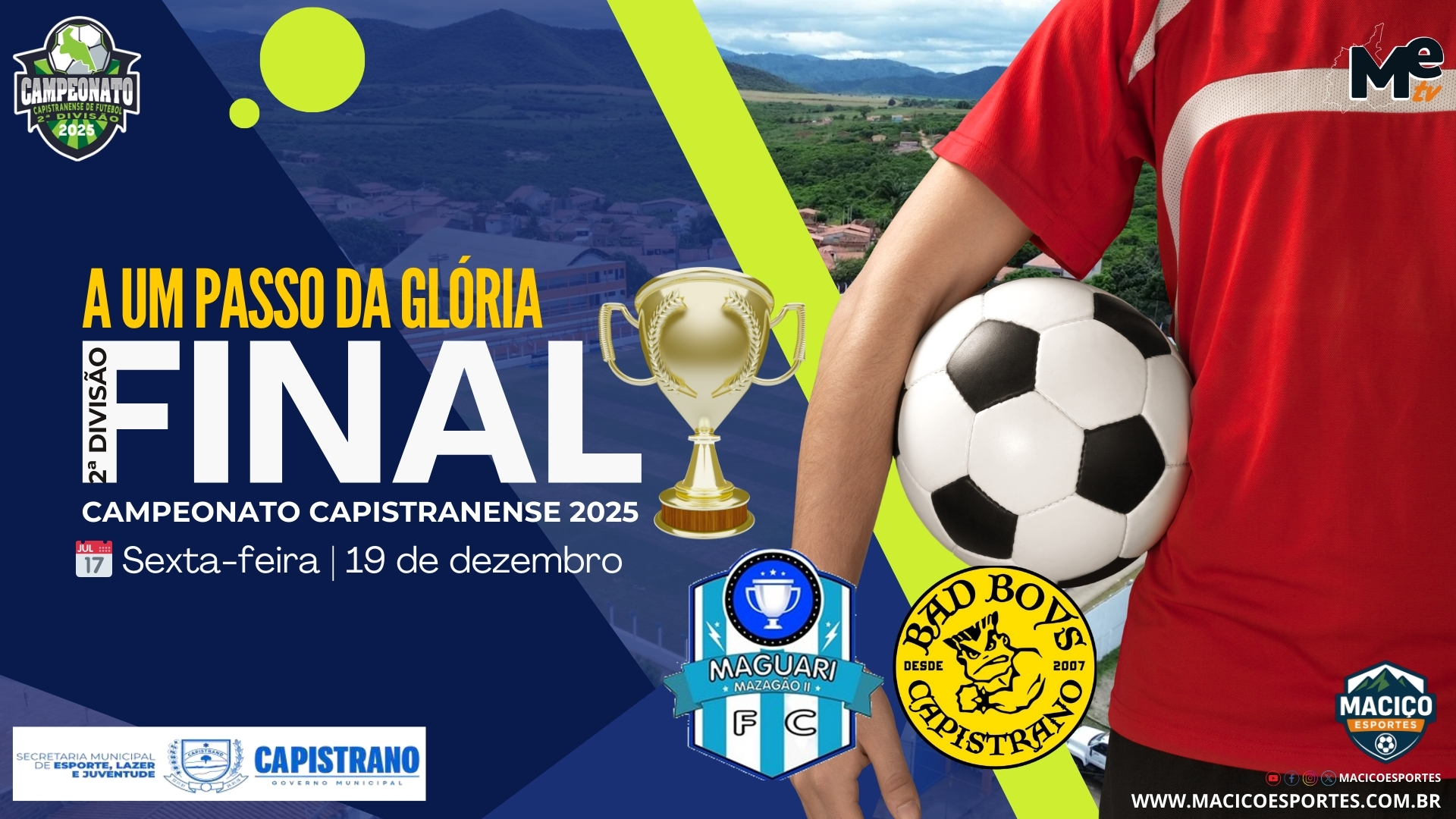 Grande Final – Campeonato Capistranense 2025 | 2ª Divisão